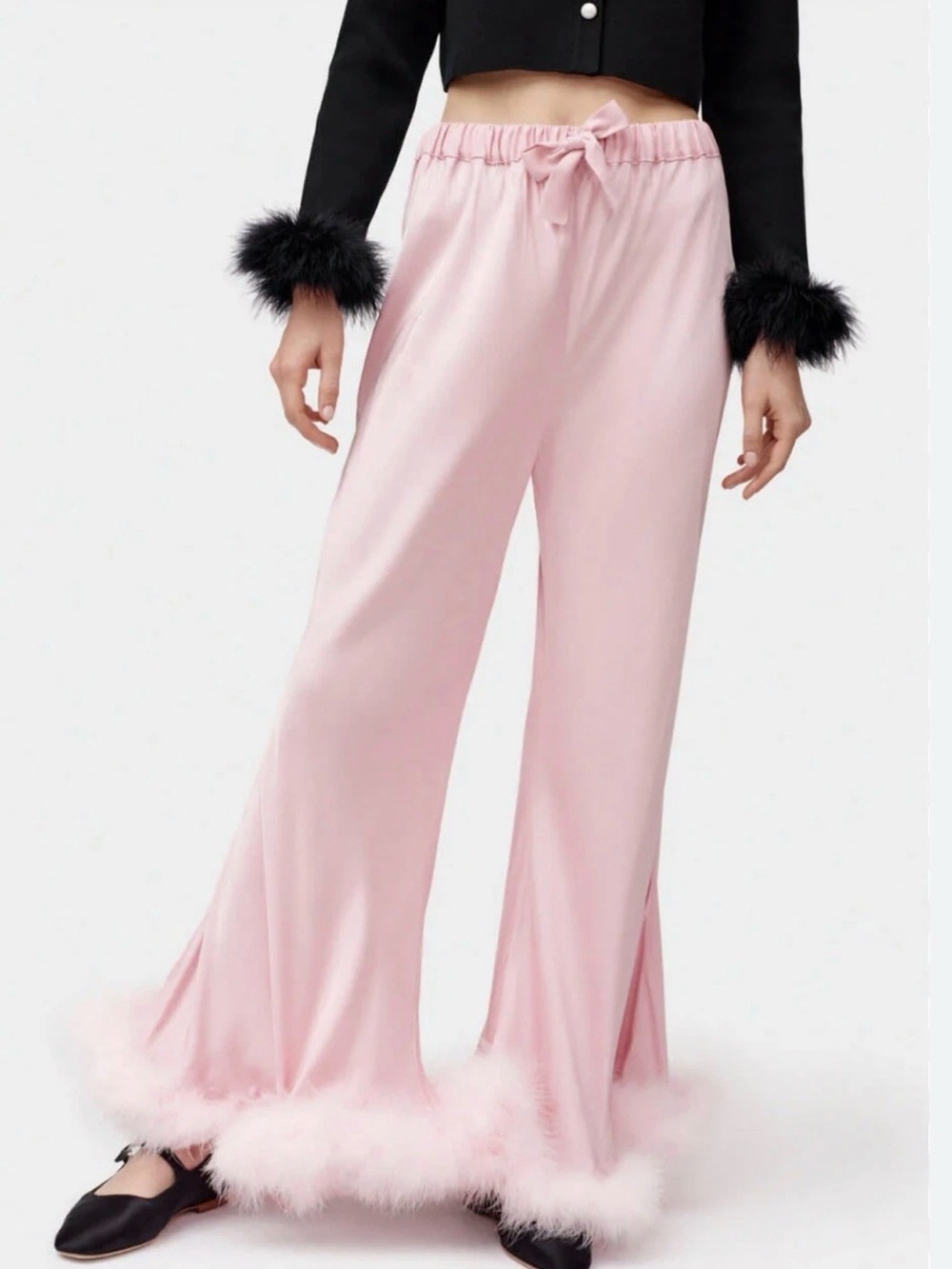 SLEEPER turkey feather pants